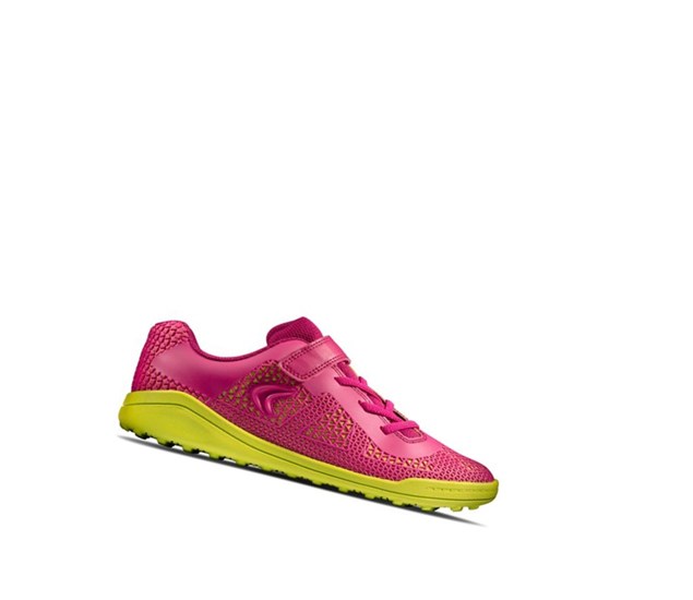 Baskets Clarks Award Swift Fille Rose Citron | EBLI10762