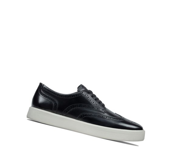 Baskets Clarks Hero Limit Cuir Homme Noir | TXNI18957