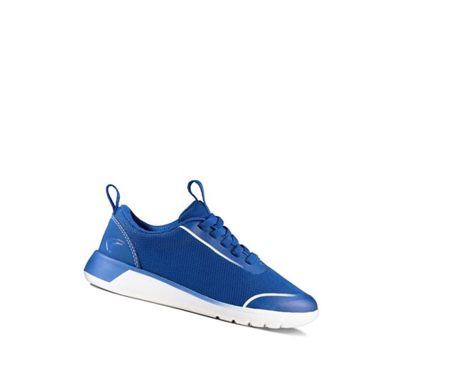 Baskets Clarks Suburb Spark Garcon Bleu | QLKM87612