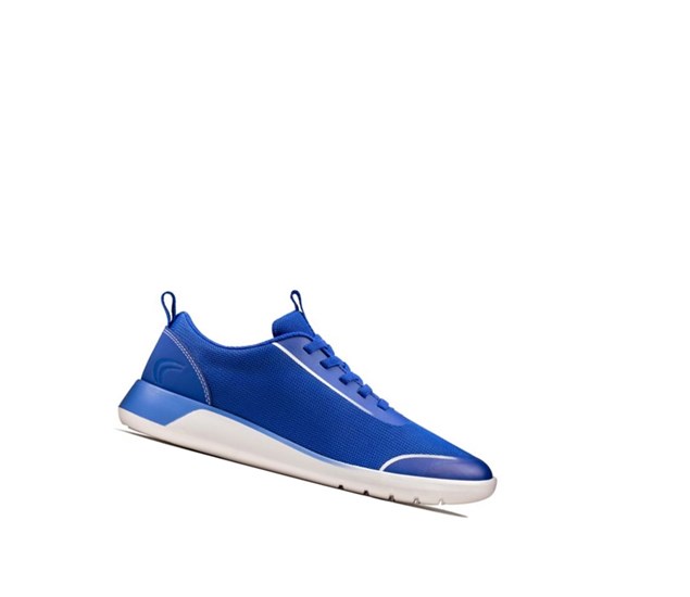 Baskets Clarks Suburb Spark Garcon Bleu | SKBX31608