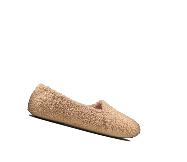 Chaussons Clarks Cozily Snug Femme Beige | KTZI36975