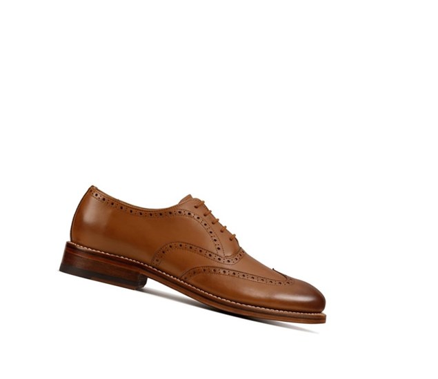 Chaussures Brogue Clarks Craft 368 Wing Cuir Homme Marron | XDTJ95836