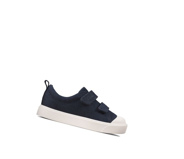 Chaussures Casual Clarks City Bright Garcon Bleu Marine | FHPG48325