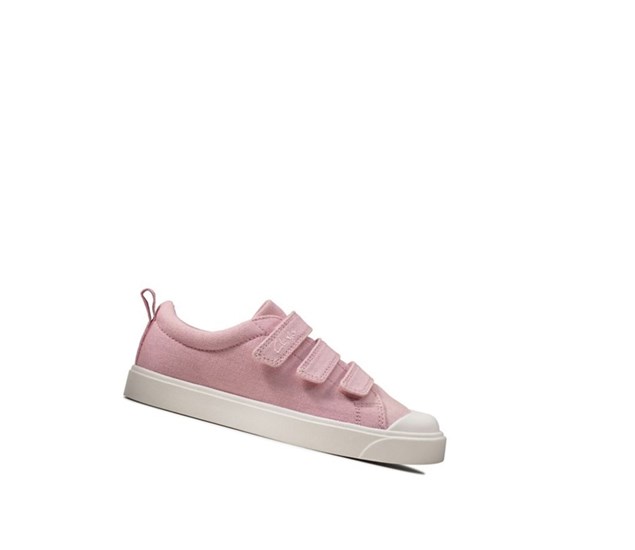 Chaussures Casual Clarks City Vibe Garcon Rose | DVSJ50169