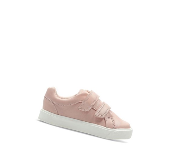 Chaussures Cuir Clarks City Oasis Lo Cuir Fille Rose | ICHN24071