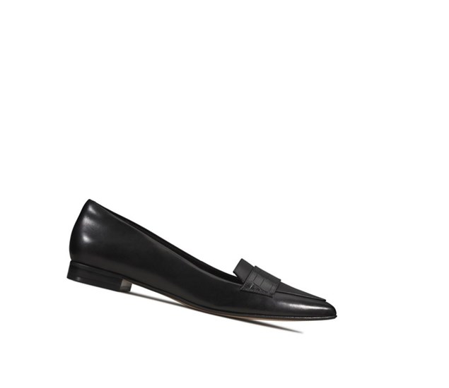 Chaussures Cuir Clarks Laina 15 Cuir Femme Noir | YOFH26140