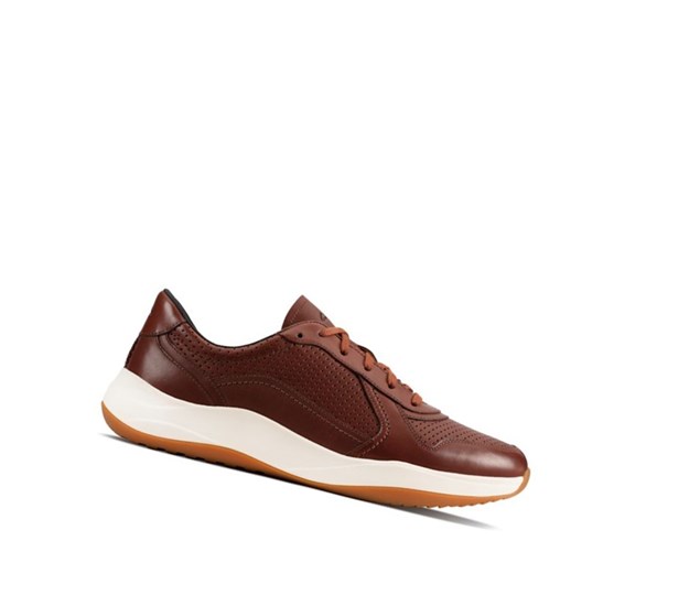 Chaussures Cuir Clarks Sift Speed Cuir Homme Marron | CEKY79253