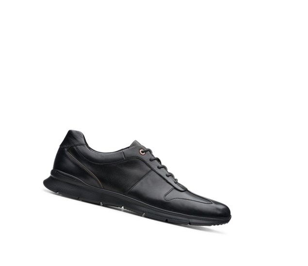 Chaussures Cuir Clarks Un Tynamo Tie Cuir Homme Noir | FJZE29413