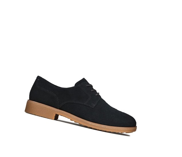 Chaussures Habillées Clarks Griffin Lane Daim Femme Noir | MYEK83167