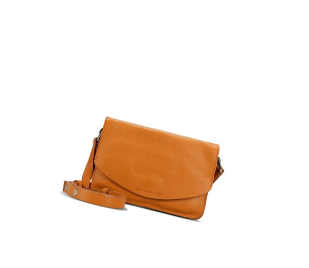 Sacs Crossbody Clarks Marva Wave Cuir Femme Orange | ZSQJ09658