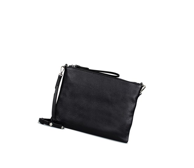 Sacs Crossbody Clarks Roslyn Lily Cuir Femme Noir | RNQK94820