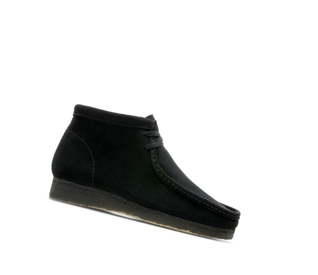 Wallabee Clarks Originale Daim Homme Noir | WRDV50319