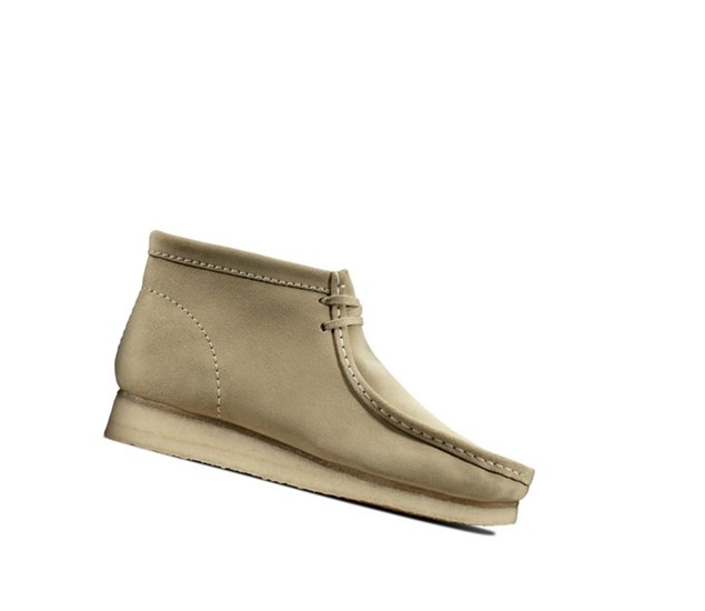 Wallabee Clarks Originale Daim Homme Vert Clair | TKCA27368