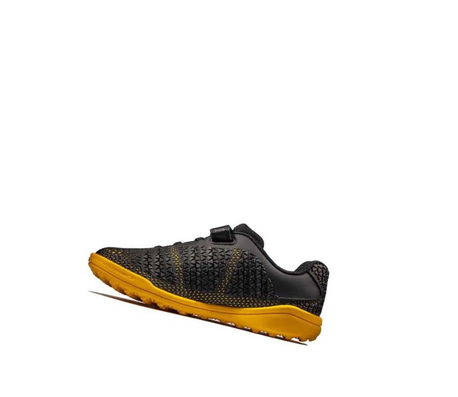 Baskets Clarks Award Swift Fille Noir Jaune | ONKU31029