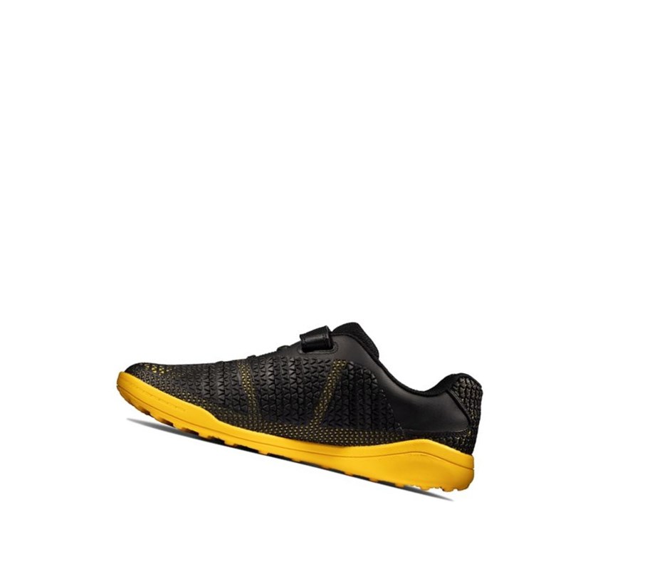 Baskets Clarks Award Swift Fille Noir Jaune | OYJK93821