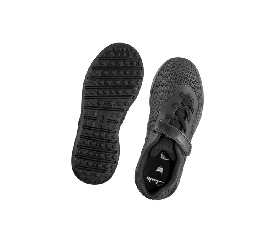 Baskets Clarks Award Swift Garcon Noir | UWQO28354