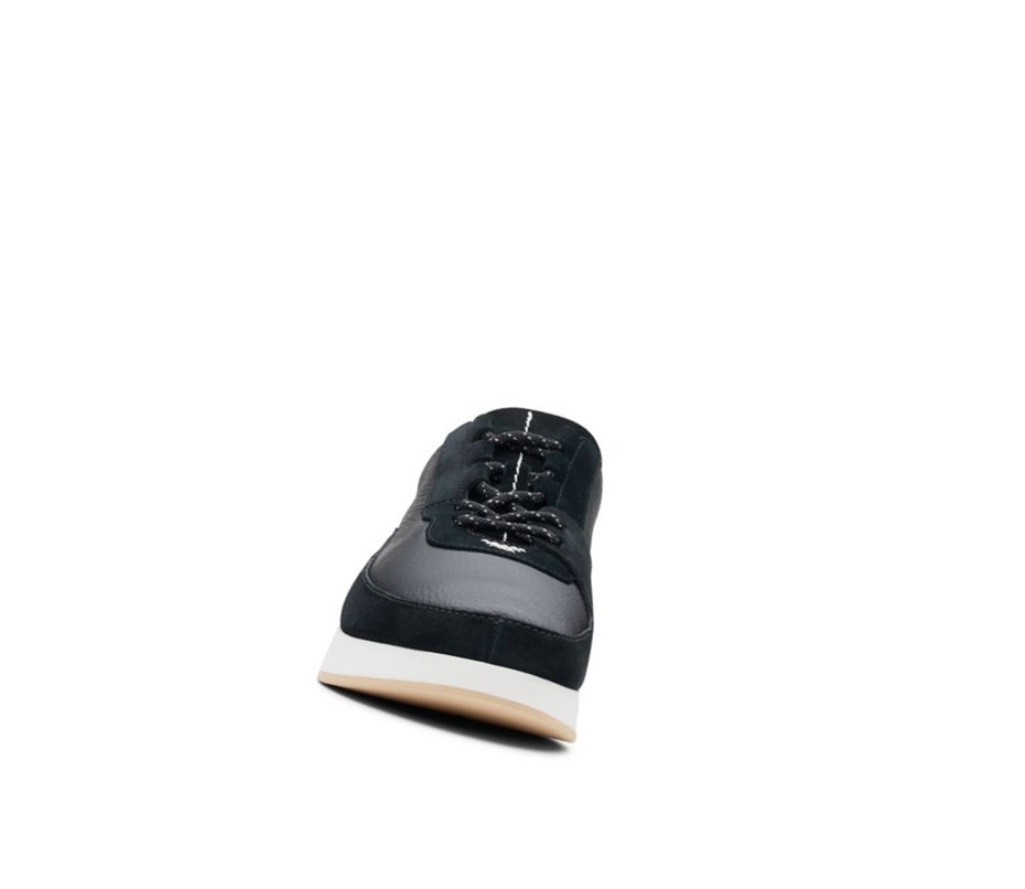 Baskets Clarks Kiowa Pace Homme Noir | CLON42703