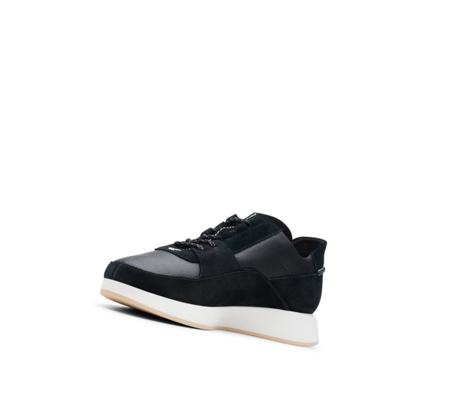 Baskets Clarks Kiowa Pace Homme Noir | CLON42703