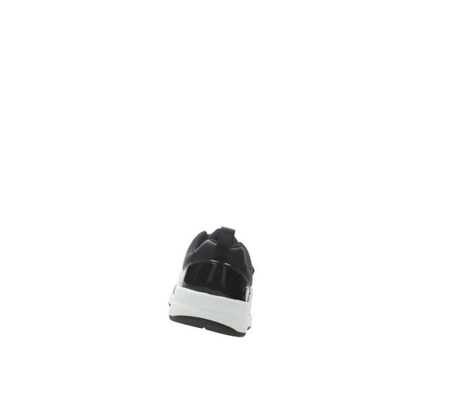 Baskets Clarks Orbit Ride Cuir Fille Noir | BFVC15497