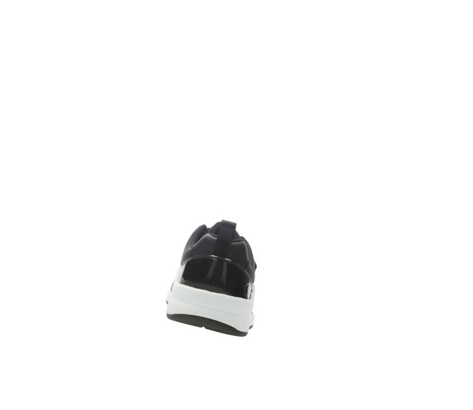 Baskets Clarks Orbit Ride Cuir Garcon Noir | IWSD24376