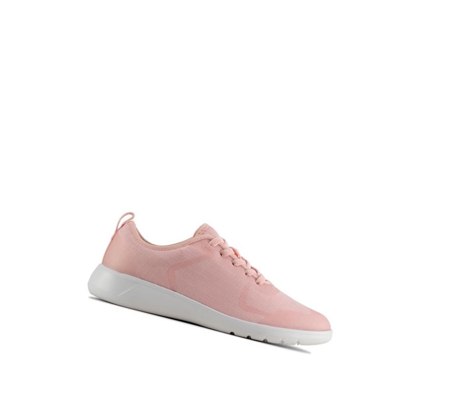 Baskets Clarks Scape Soar Synthétique Garcon Rose | XHVI79508