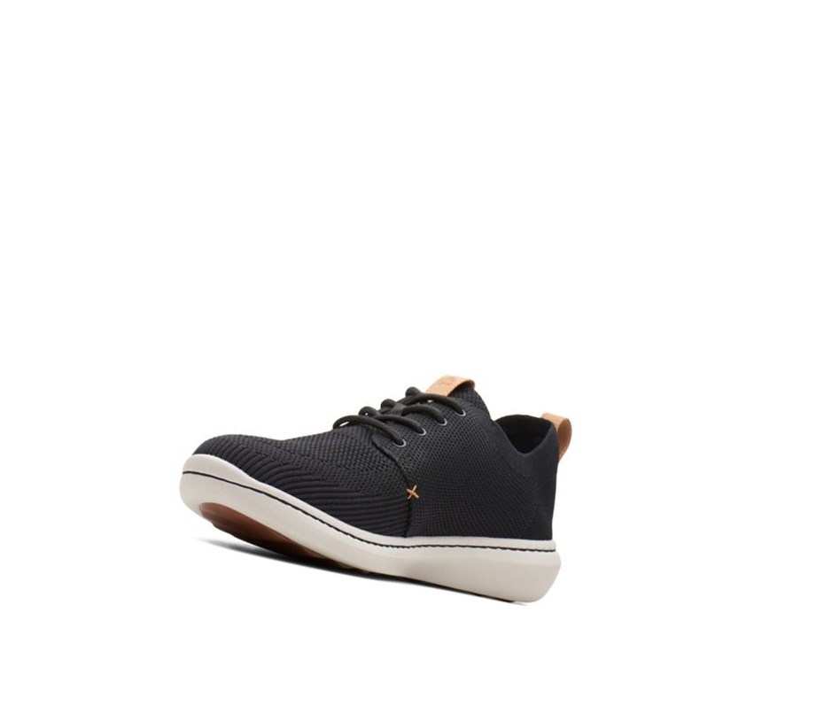 Baskets Clarks Step Urban Mix Homme Noir | NTCS39086