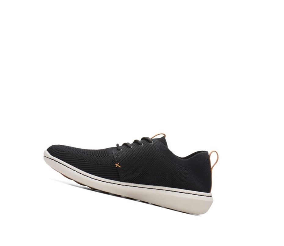 Baskets Clarks Step Urban Mix Homme Noir | NTCS39086