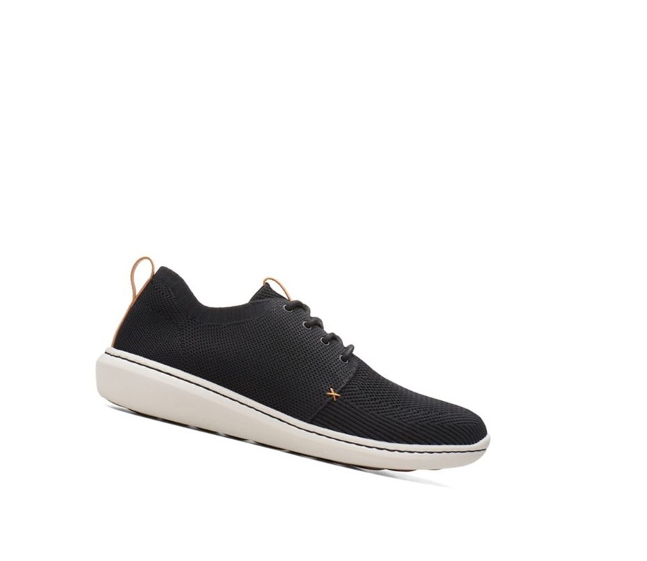 Baskets Clarks Step Urban Mix Homme Noir | NTCS39086