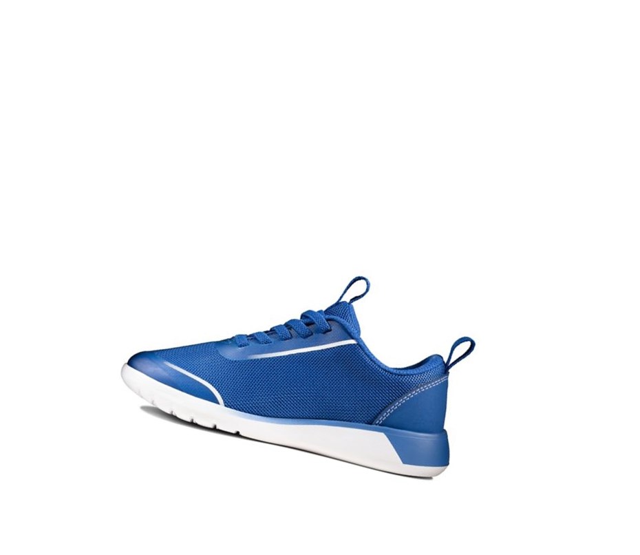 Baskets Clarks Suburb Spark Fille Bleu | GQWM26178