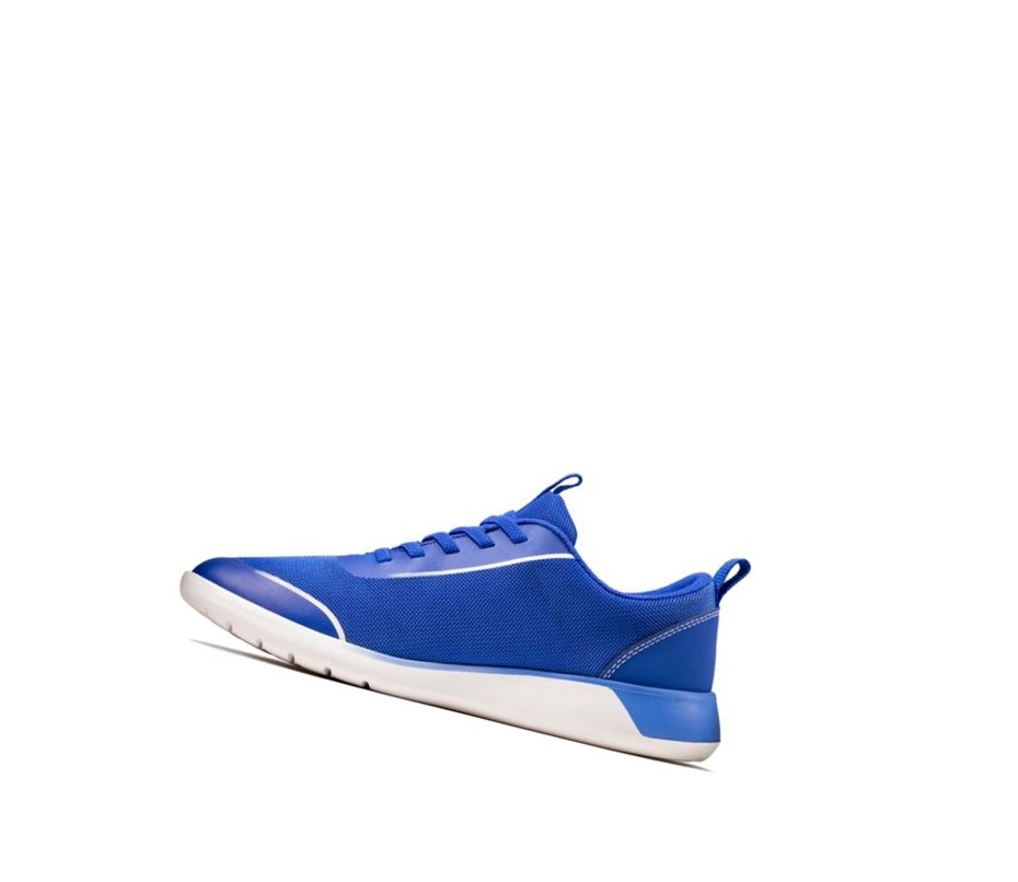 Baskets Clarks Suburb Spark Fille Bleu | HJVG36091