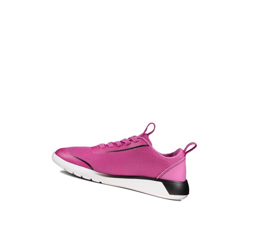 Baskets Clarks Suburb Spark Fille Rose | ISHJ58169