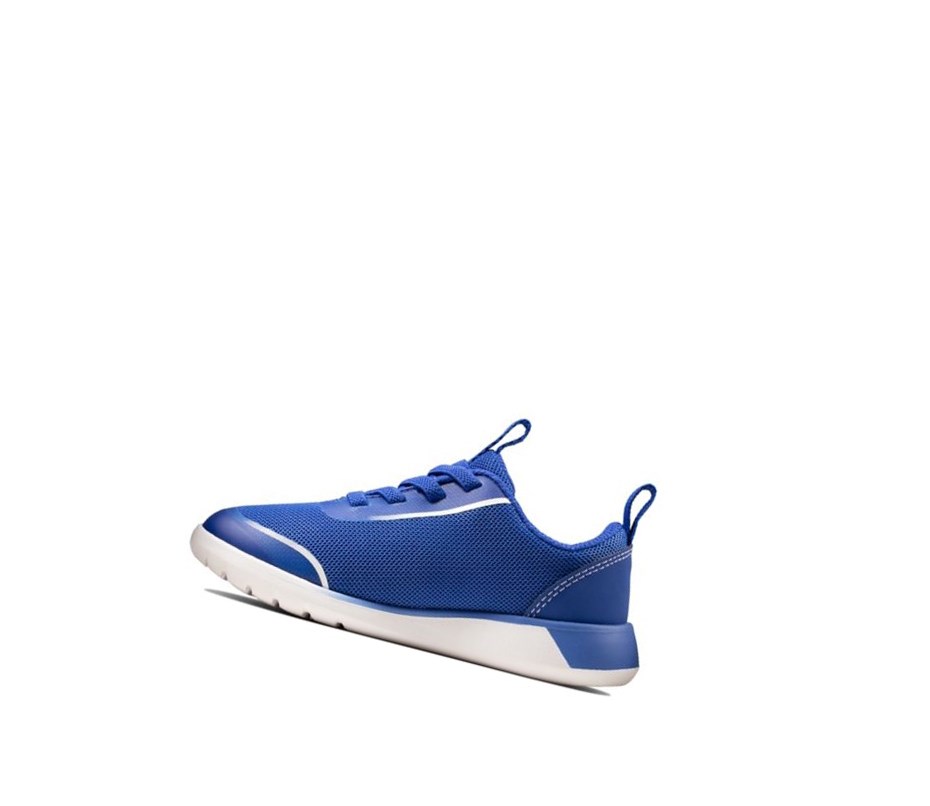 Baskets Clarks Suburb Spark Garcon Bleu | AYMW17894