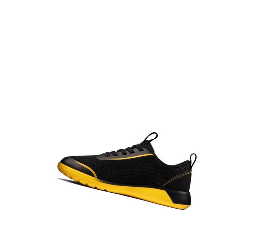 Baskets Clarks Suburb Spark Garcon Noir Jaune | ILCU57439