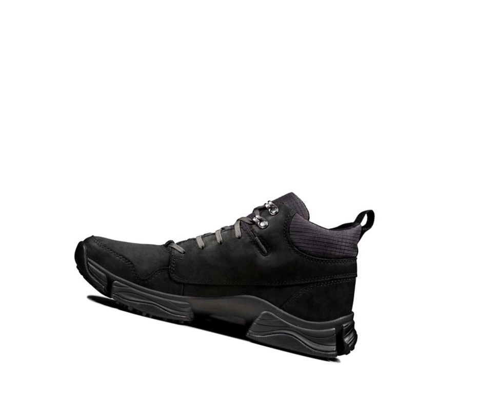 Baskets Clarks Tri Path Hike Textile Homme Noir | GLMY95430