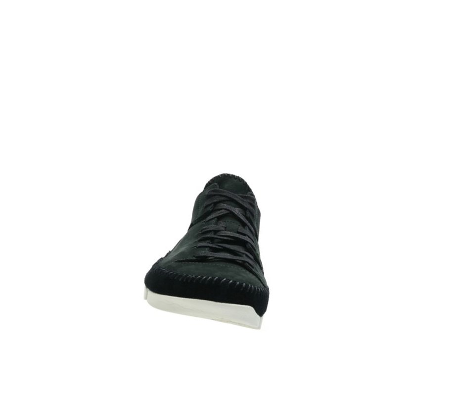 Baskets Clarks Trigenic Flex Nubuck Daim Homme Noir | NAXY20581