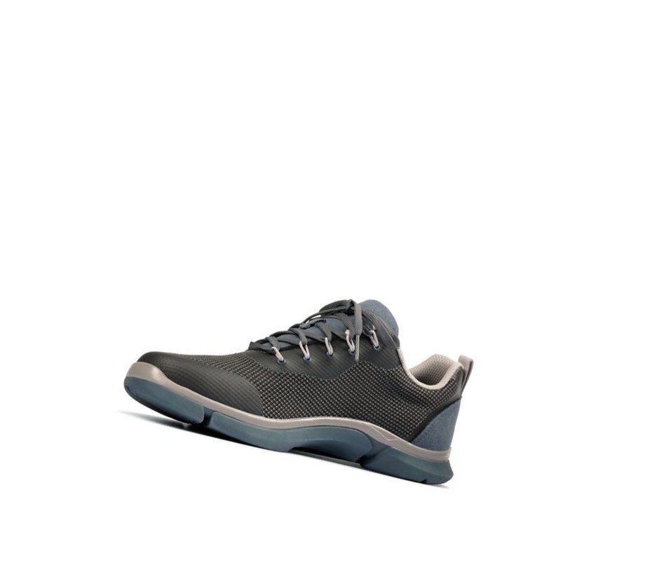 Baskets Clarks Triken Jump Textile Homme Bleu | GNIM54129