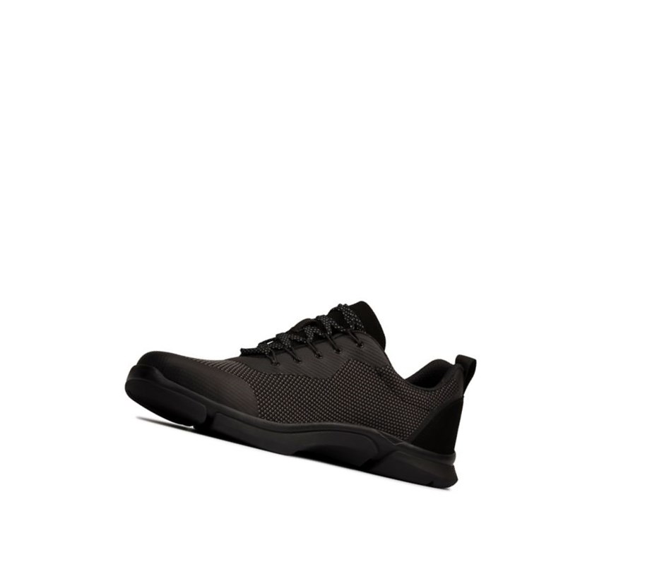 Baskets Clarks Triken Jump Textile Homme Noir | WNRC17290