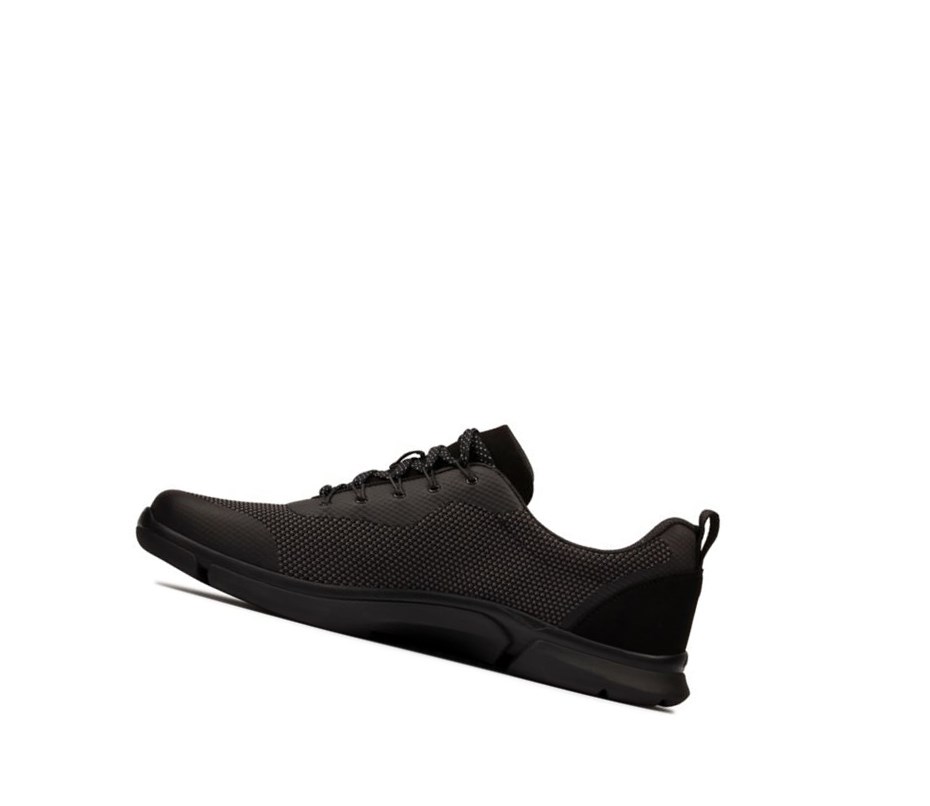 Baskets Clarks Triken Jump Textile Homme Noir | WNRC17290