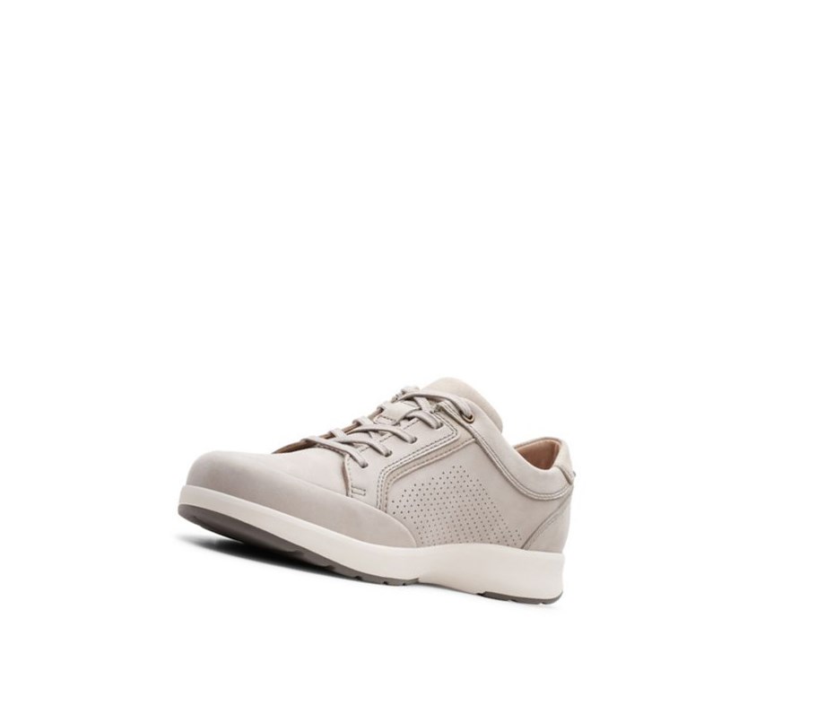 Baskets Clarks Un Trail Form Nubuck Daim Homme Doré | PILC18325