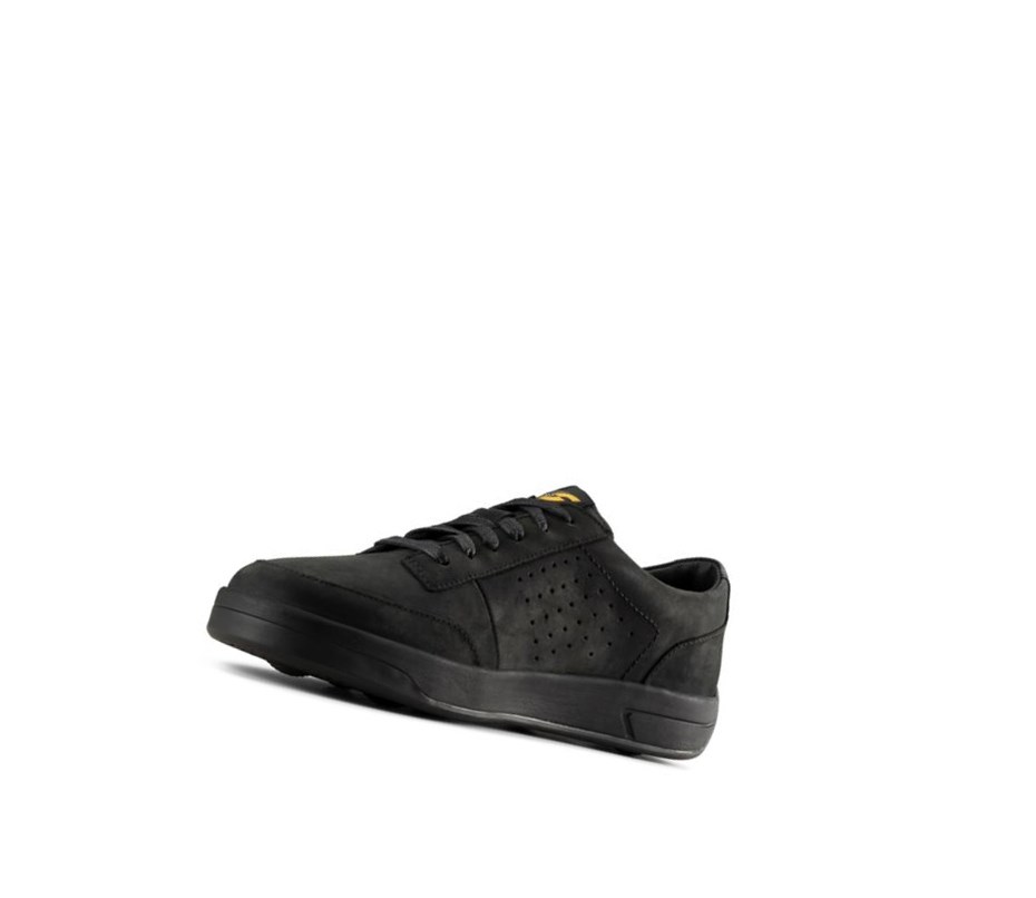 Baskets Décontractées Clarks Hero Air Dentelle Nubuck Homme Noir | FVPU92405