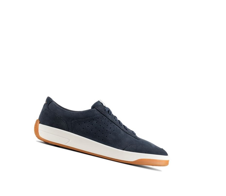 Baskets Décontractées Clarks Hero Air Dentelle Homme Bleu Marine | UIHG85926