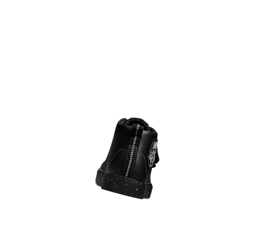 Bottes Cuir Clarks City Storm Hi Cuir Fille Noir | KMGV23094