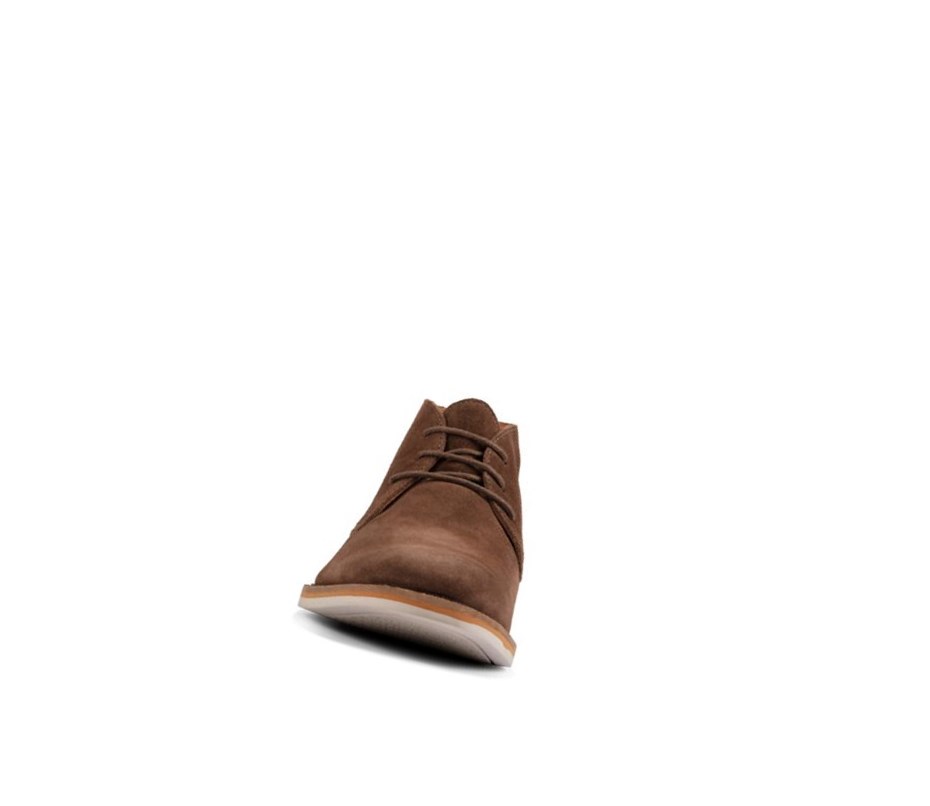 Bottes Du Désert Clarks Atticus Limit Daim Homme Cuivre | SLHZ28630