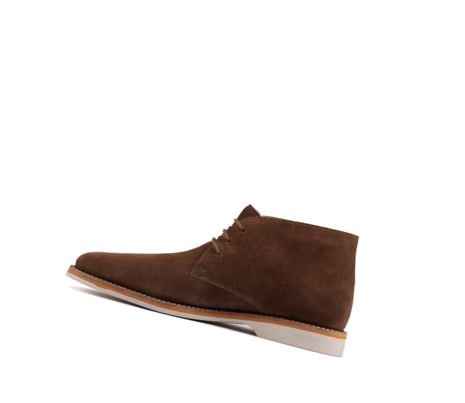 Bottes Du Désert Clarks Atticus Limit Daim Homme Cuivre | SLHZ28630