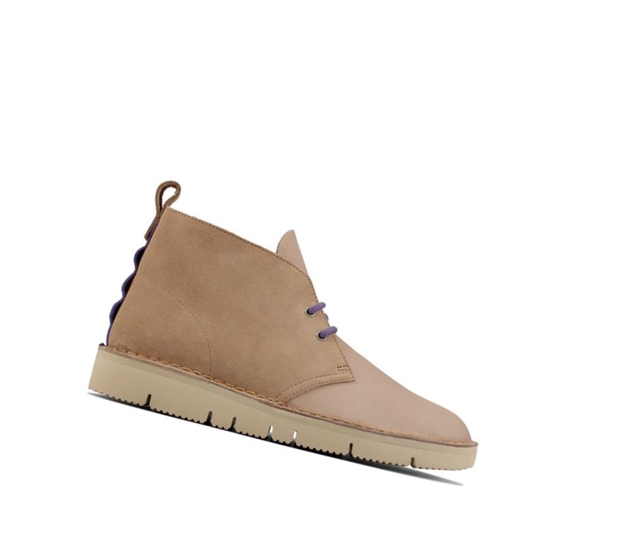 Bottes Du Désert Clarks Chukka Homme Beige | ELUJ85321