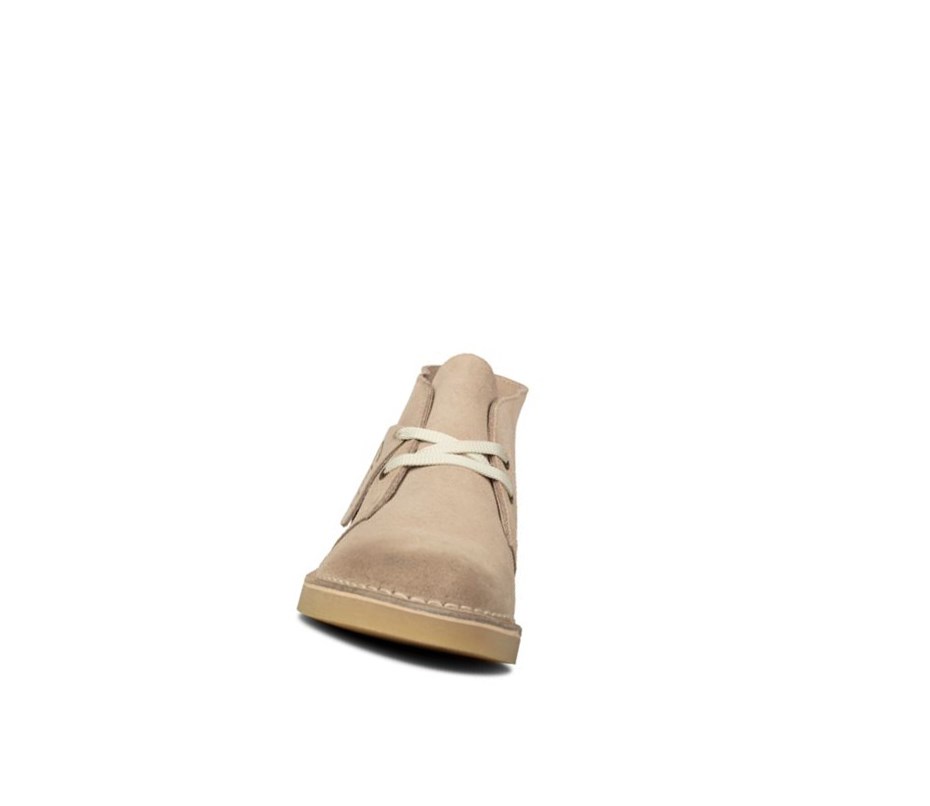 Bottes Du Désert Clarks Legere Daim Femme Beige | UKQF04612