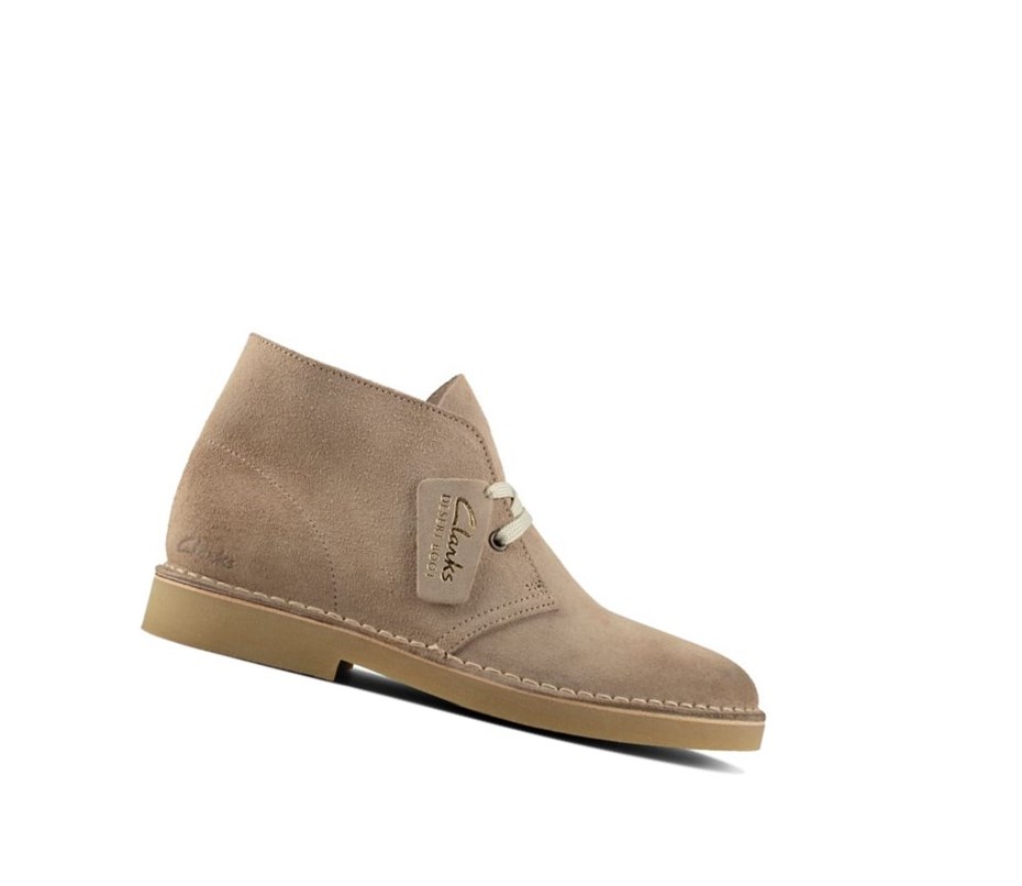 Bottes Du Désert Clarks Legere Daim Femme Beige | UKQF04612