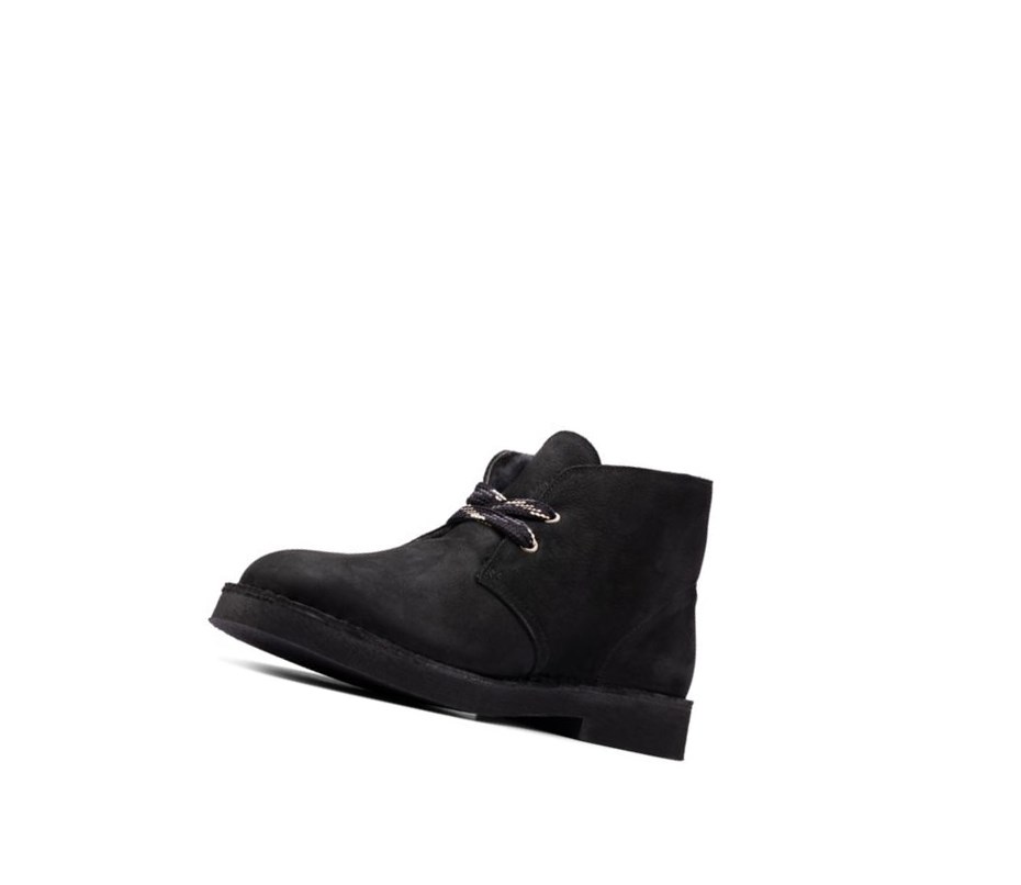 Bottes Du Désert Clarks Legere Daim Homme Noir | HZEC08615