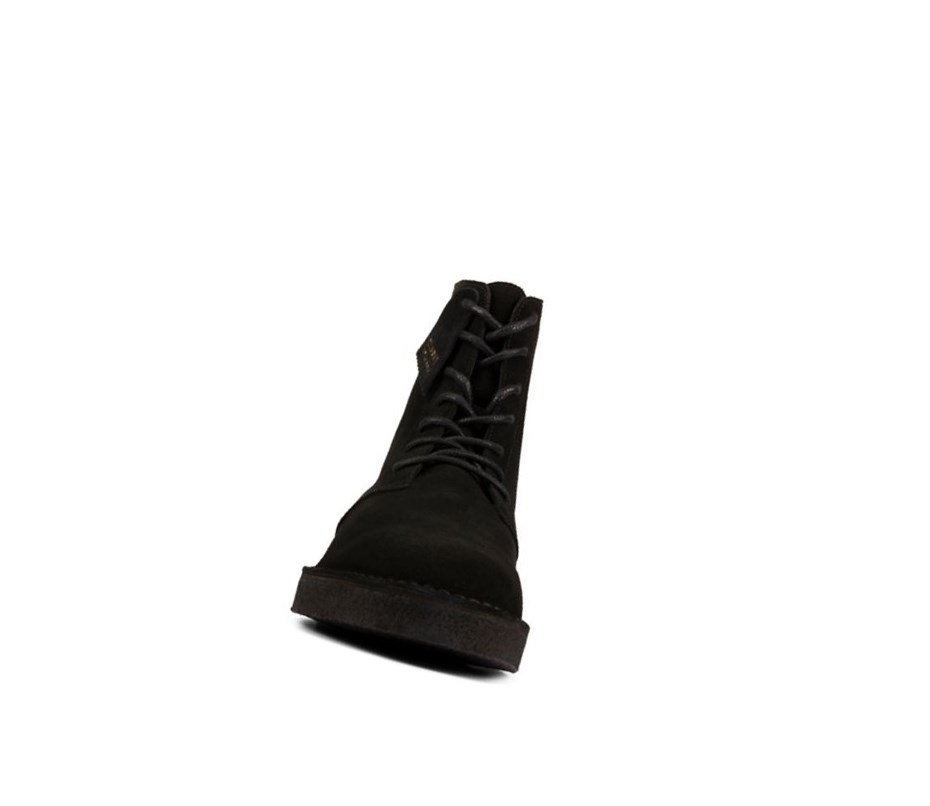 Bottes Du Désert Clarks Mali 2 Daim Homme Noir | FNWL14325