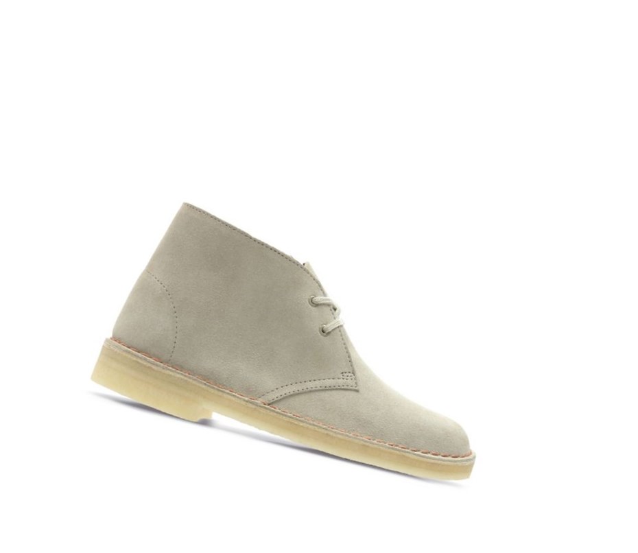 Bottes Du Désert Clarks Originale Daim Femme Beige | NSPO34719